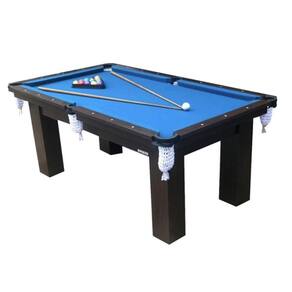 Mesa Sinuca Bilhar Snooker Infantil Brinquedo Jogar Taco (6841A