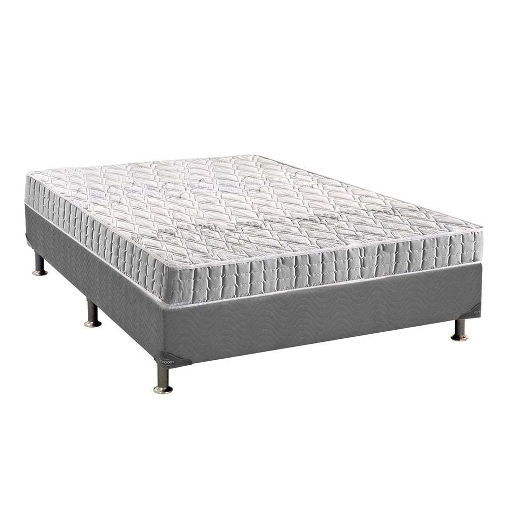 Conjunto Box-Colchão Anjos D33 Orthosono+Cama Casal 138