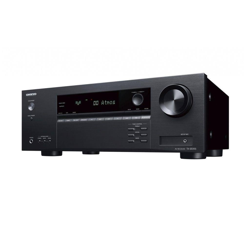 Onkyo TX-SR393 Receiver 5.2 canais 4K | Extra