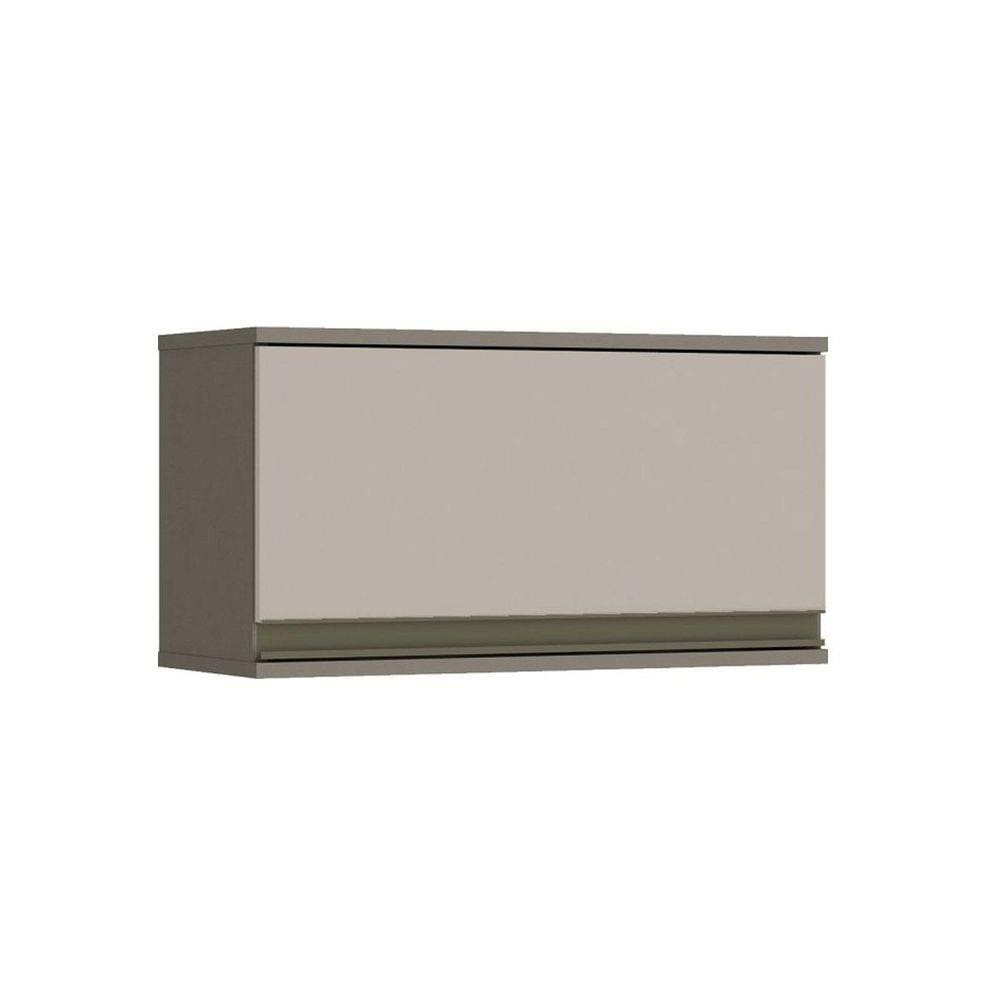 Armário Aéreo Henn Connect Basculante 60cm Duna/Cristal