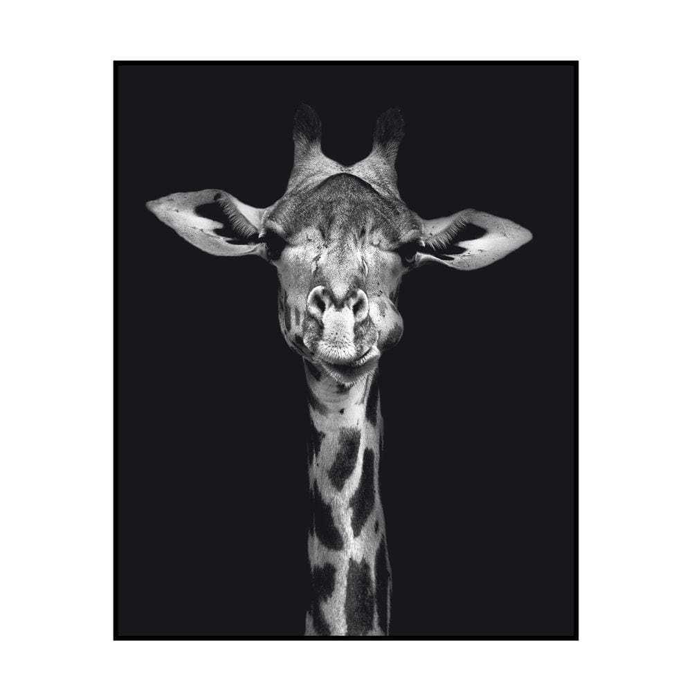 Quadro Decorativo Barcelona Girafa Pb 40X50 Cm