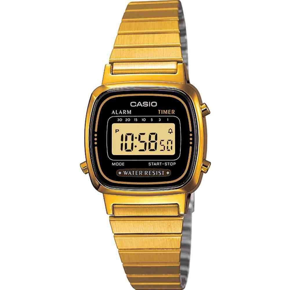Relógio Feminino Casio Digital Vintage LA670WGA-1DF