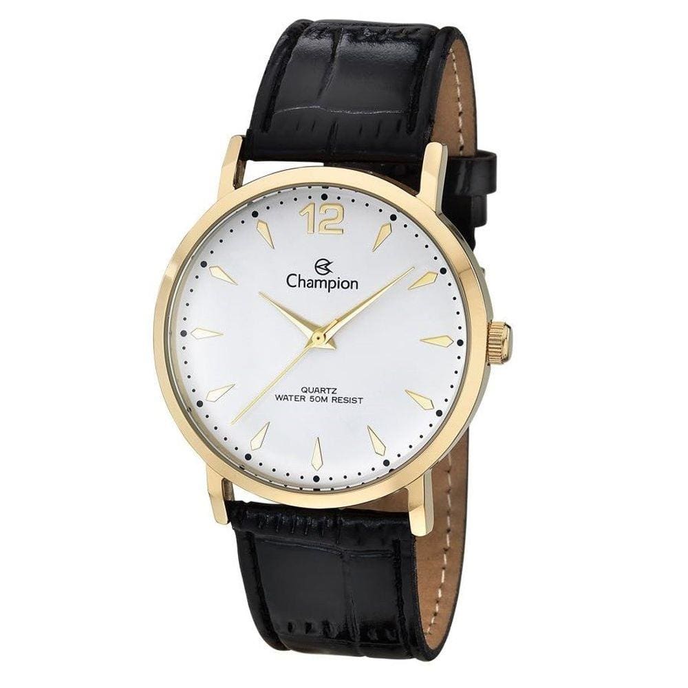Relógio Champion Masculino com Pulseira de Couro CH22715M
