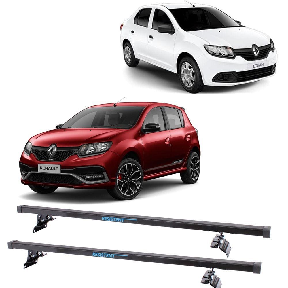 Rack Teto Resistent Sport Renault Sandero Logan 14-21 LW149