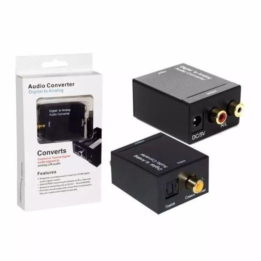 Conversor De Audio Optico P/ Rca