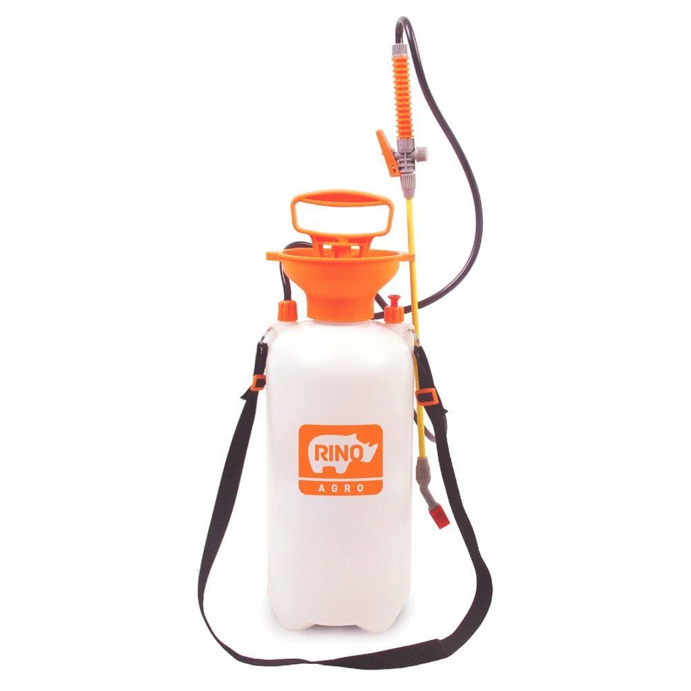 Pulverizador Manual de Pressão Acumulada 8 Litros Rino Agro