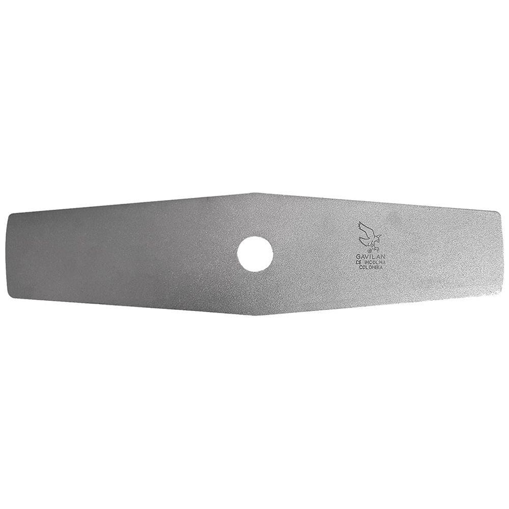 Faca Lâmina 2 Pontas Roçadeira 350mm furo 1\" pintada 1,7mm