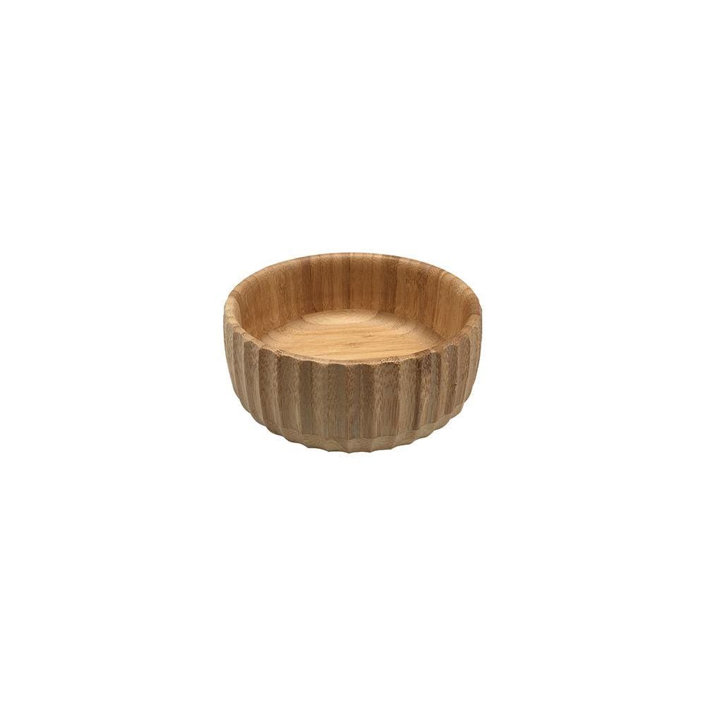Bowl Canelado De Bambu Pequeno (15Cm) - Oikos