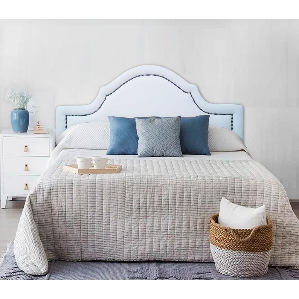 Cabeceira Estofada Provençal Luxo com Tachas - Casal