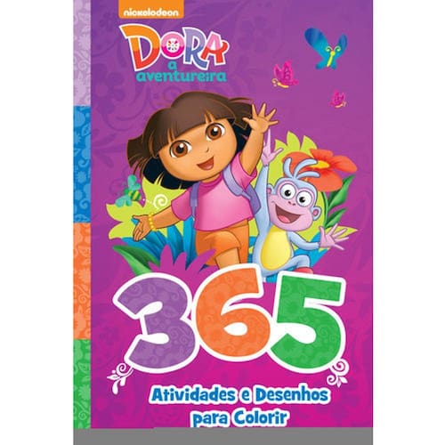 Livro 365 Atividades Desenhos Para Colorir | Extra