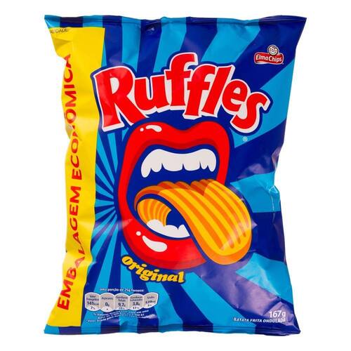Batata Ruffles Elma Chips Sabor 167g