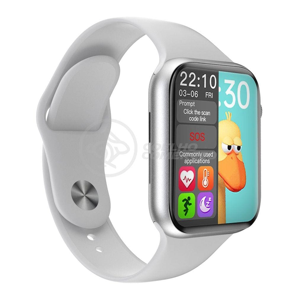 smartwatch hw12 prata