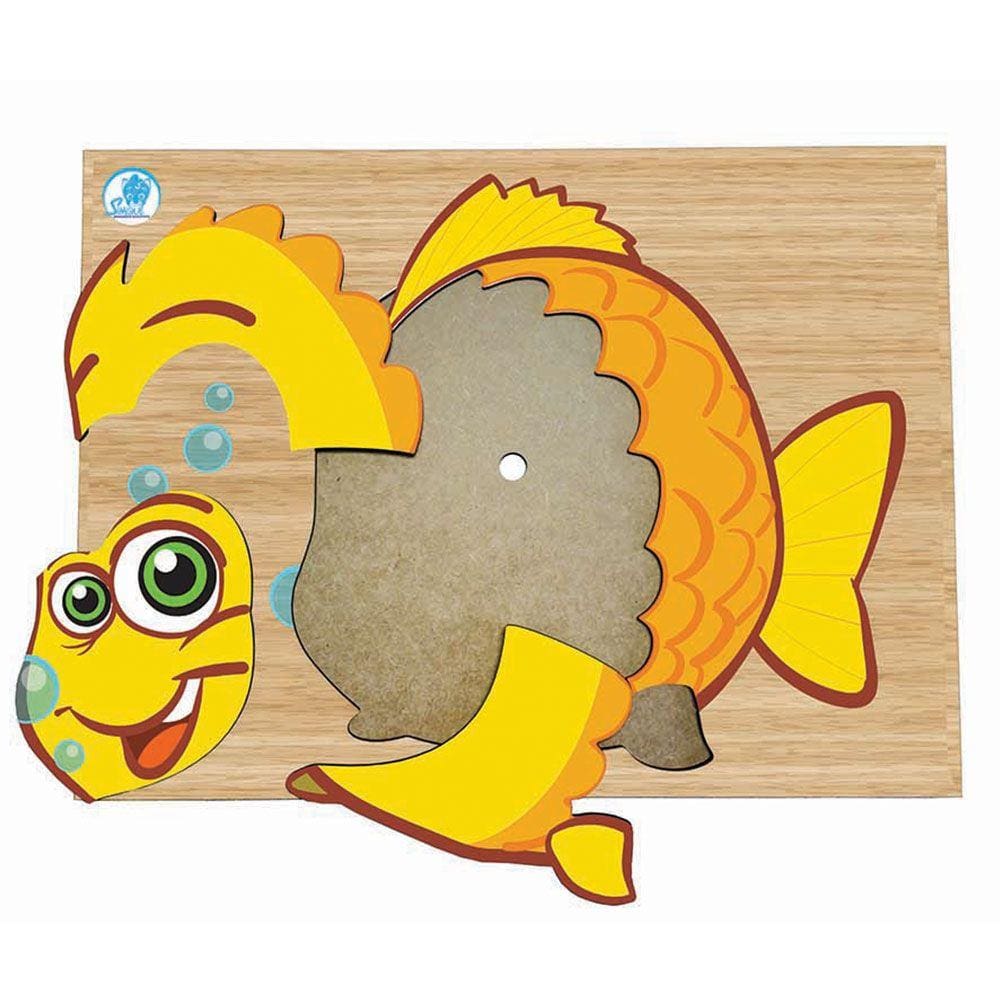 Super Quebra-Cabeça Infantil Peixe