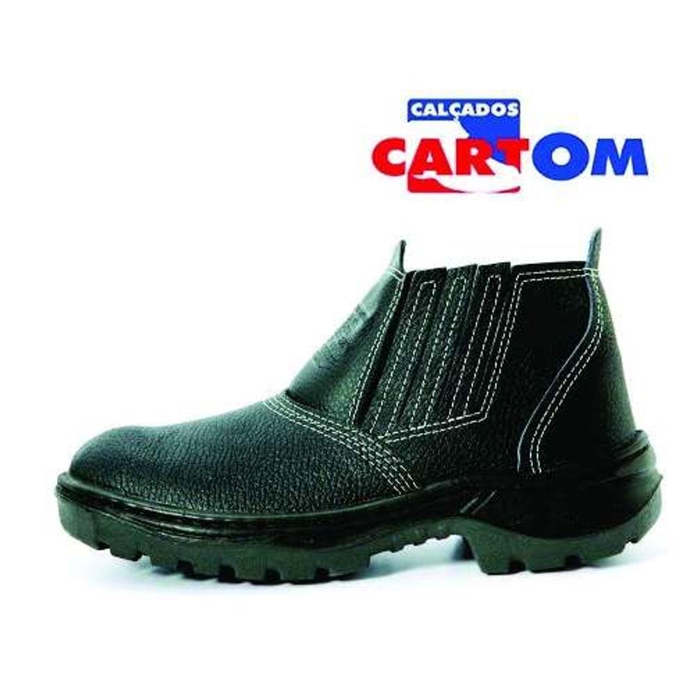 Botina Cartom Biden Elástico Sem Bico