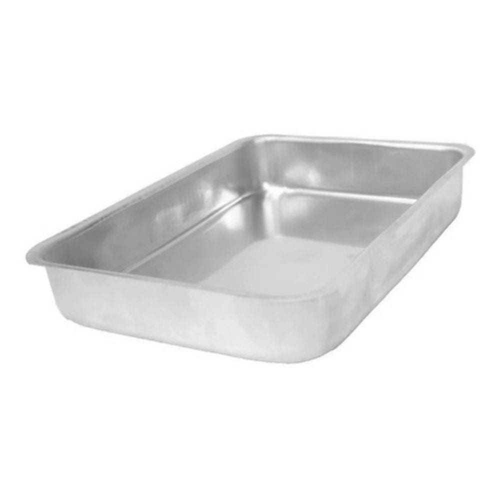 Assadeira Alta 44x29cm Grande (bolo / Lasanha) Alumínio Nº5