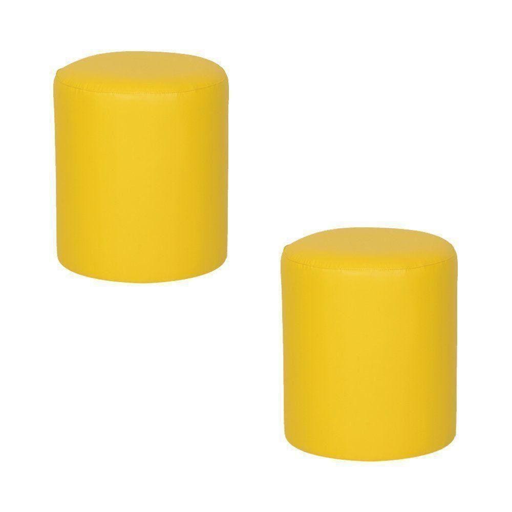 2 Puffs Round Nobre Amarelo Stay Puff