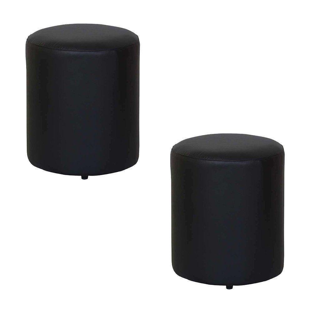2 Puffs Round Nobre Preto Stay Puff