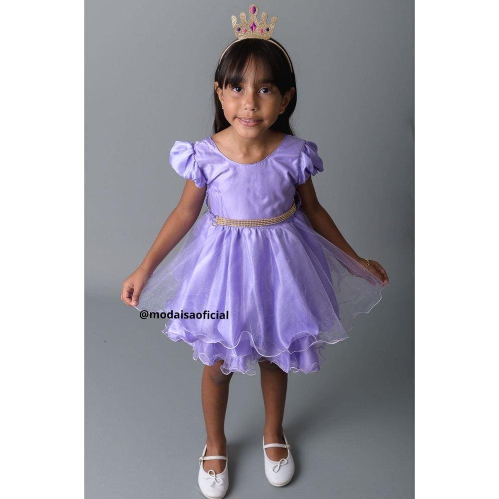 Vestido Princesa Sofia 1 ano