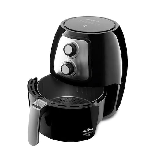 imagem-Fritadeira Air Fry Britânia Air Flow 360° BFR21P 4 Litros 1500W - 110V