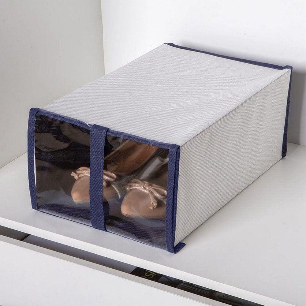 Organizador De Sapatos Com Visor 24 x 35 x 16 cm -Paramount