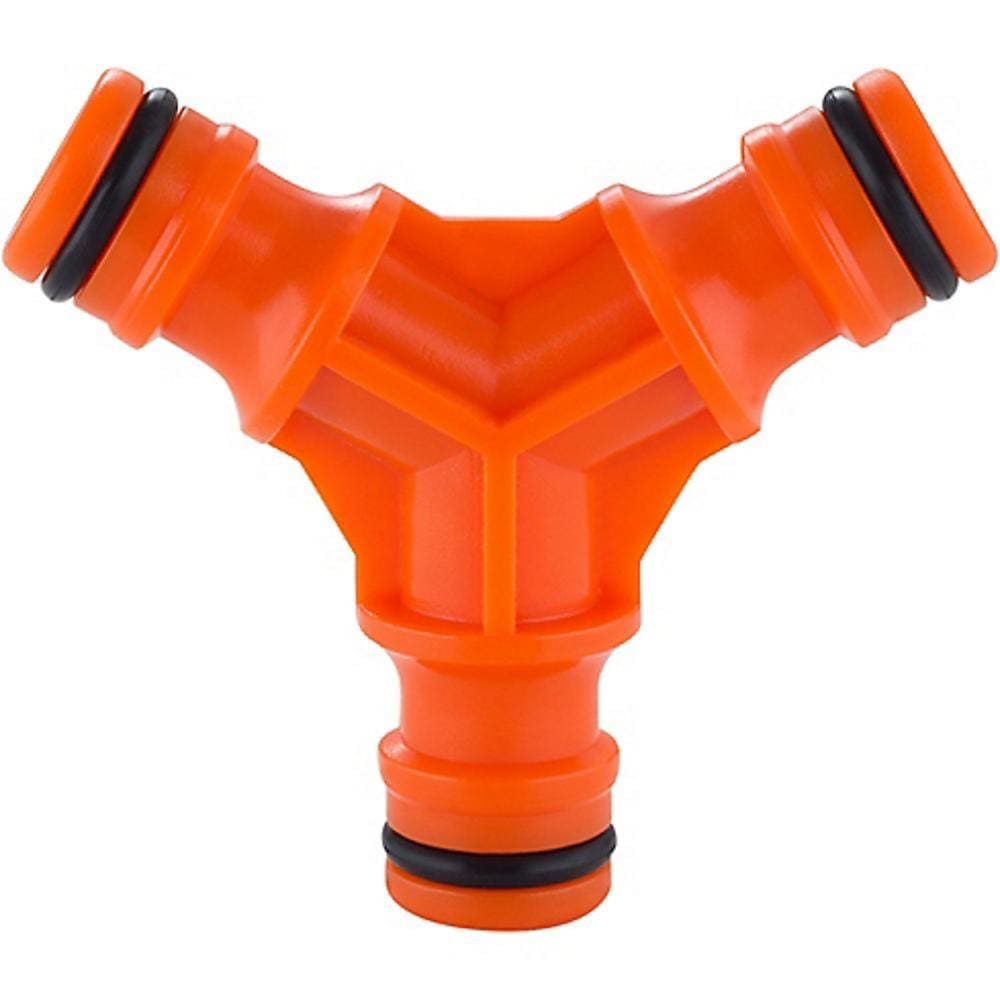 Conector Rápido Triplo 5,9x6,8x2cm 1/2” Laranja