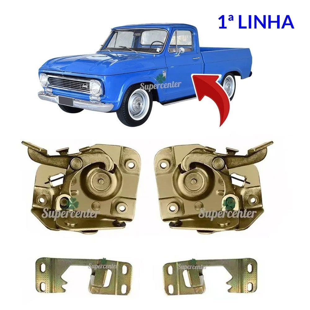 Kit Fechadura Batente Porta A10 C10 D10 A14 C14 D14 Veraneio