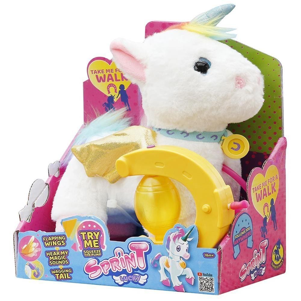 Unicornio Walking Pets Com Som Multikids +3 Anos BR1196