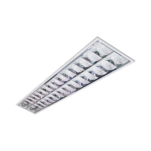 Luminária Embutir Tubular 2 Lâmpadas Retangular 60cm Alumínio Lumepetro Menor preço em Luminária Embutir Tubular 2 Lâmpadas Retangular 60cm Alumínio Lumepetro