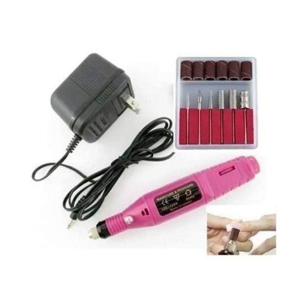 Lixadeira Elétrica Para Unhas Mãos E Pés Profissional Bivolt