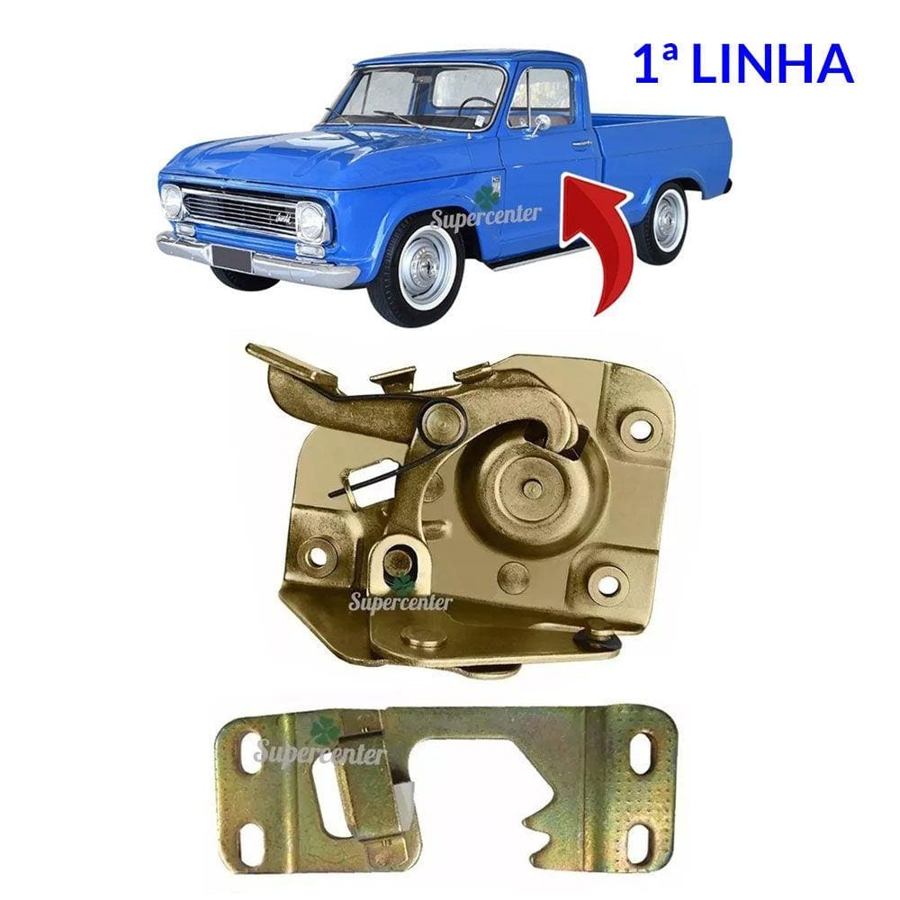 Kit Fechadura Batente Porta A10 C10 D10 A14 C14 D14 Veraneio