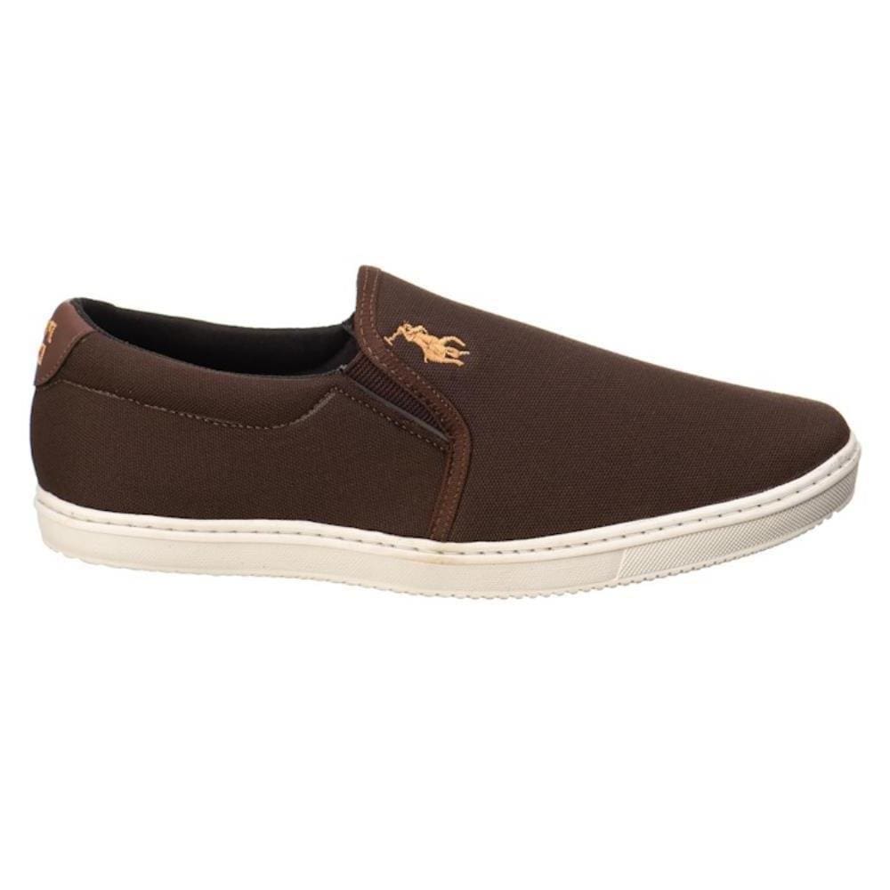 Sapatênis Slip On Masculino Lona Conforto Moderno Casual