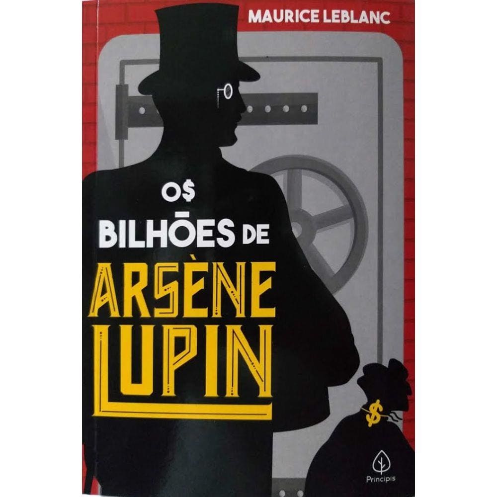 Livro Físico Os Bilhões de Arsène Lupin Seriado Lupin