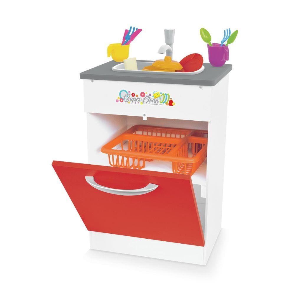 Pia Super Clean Vermelha - Junges