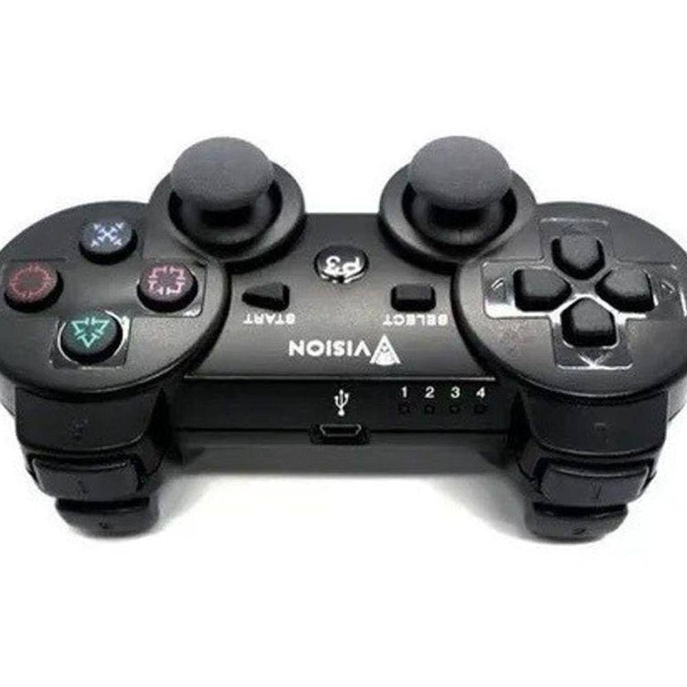 Controle Joystick Double Shock 3 Usb Ps3 Playstation Pc Cabo