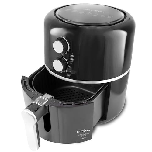 Fritadeira Air Fry Britânia Black Plus BFR13P 1500W 4,5 Litros é boa?
