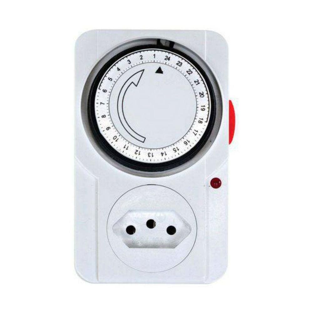 Timer Temporizador Analógico Multiuso 24 Horas - Gc