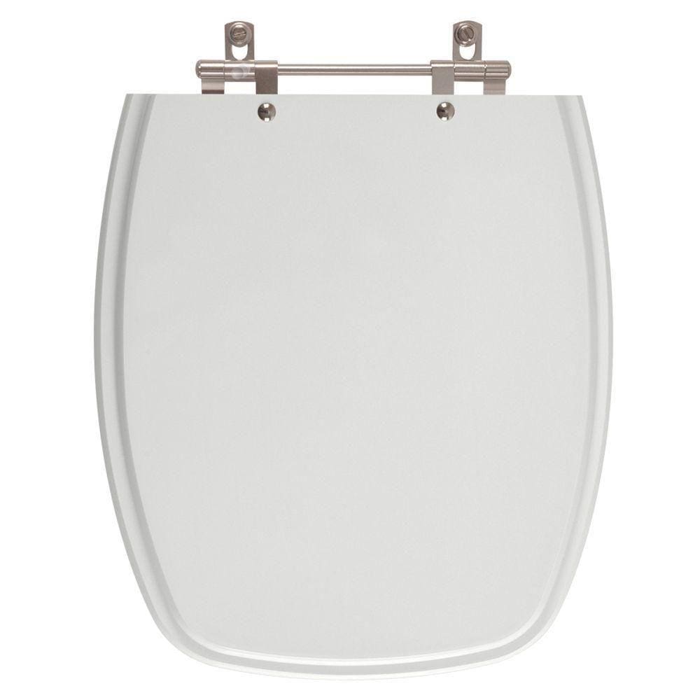 Assento Sanitário Palladium Cinza Claro para Vaso Celite
