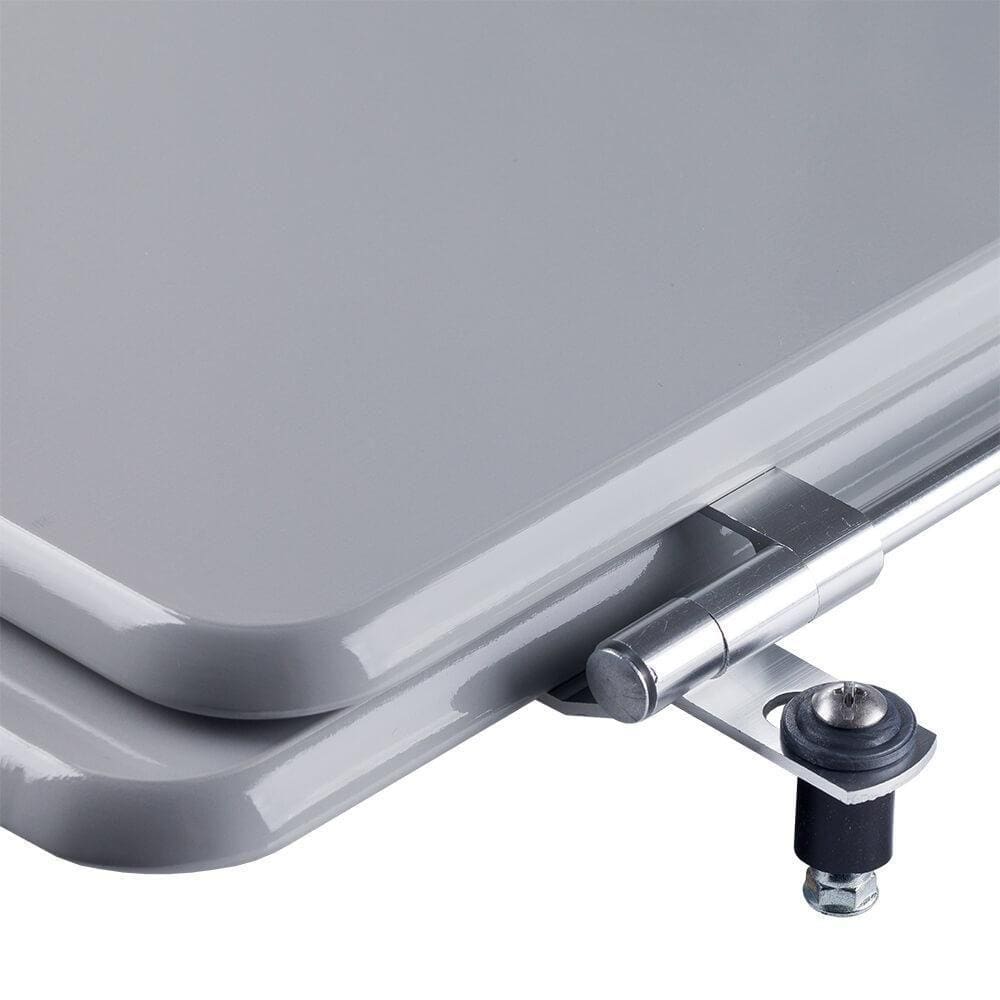 Assento Sanitário Nuova Cinza Real para Vaso Deca