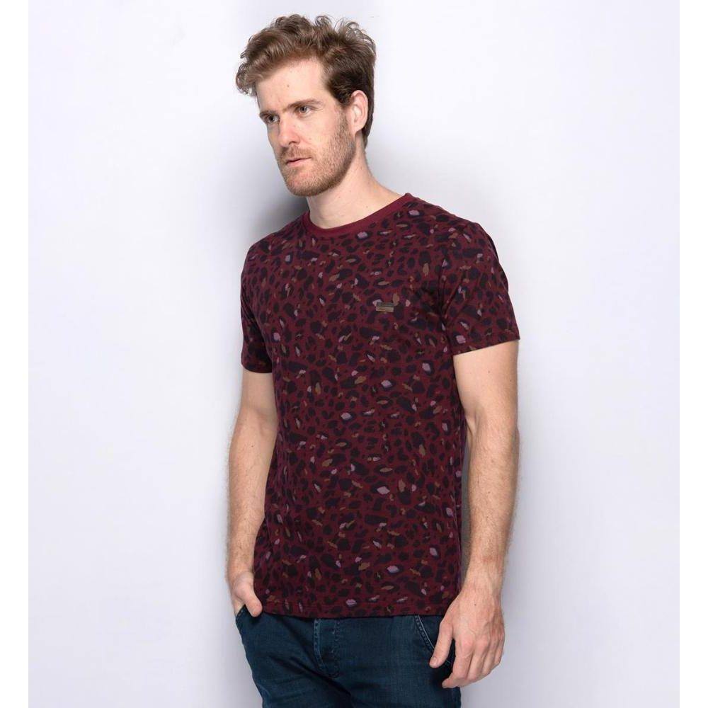 Tshirt Masculina Teodoro Animal Print Discreta Moderna Macia