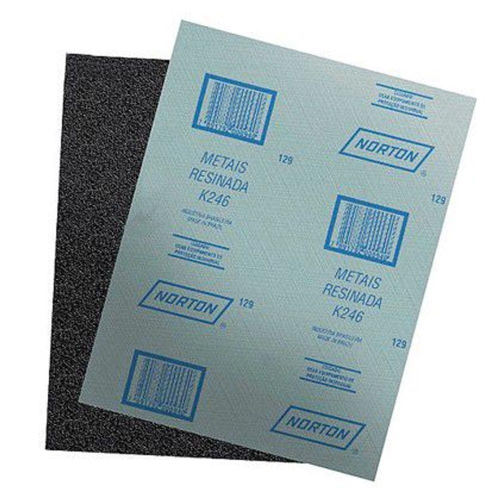 Lixa Ferro 222 x 275 GR180 K246 - Norton