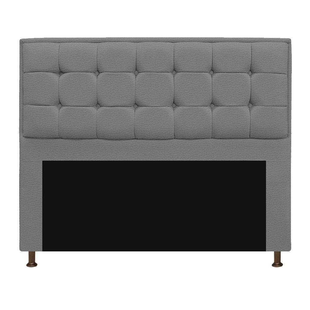 Cabeceira Copenhague 195cm King Size Corano Cinza