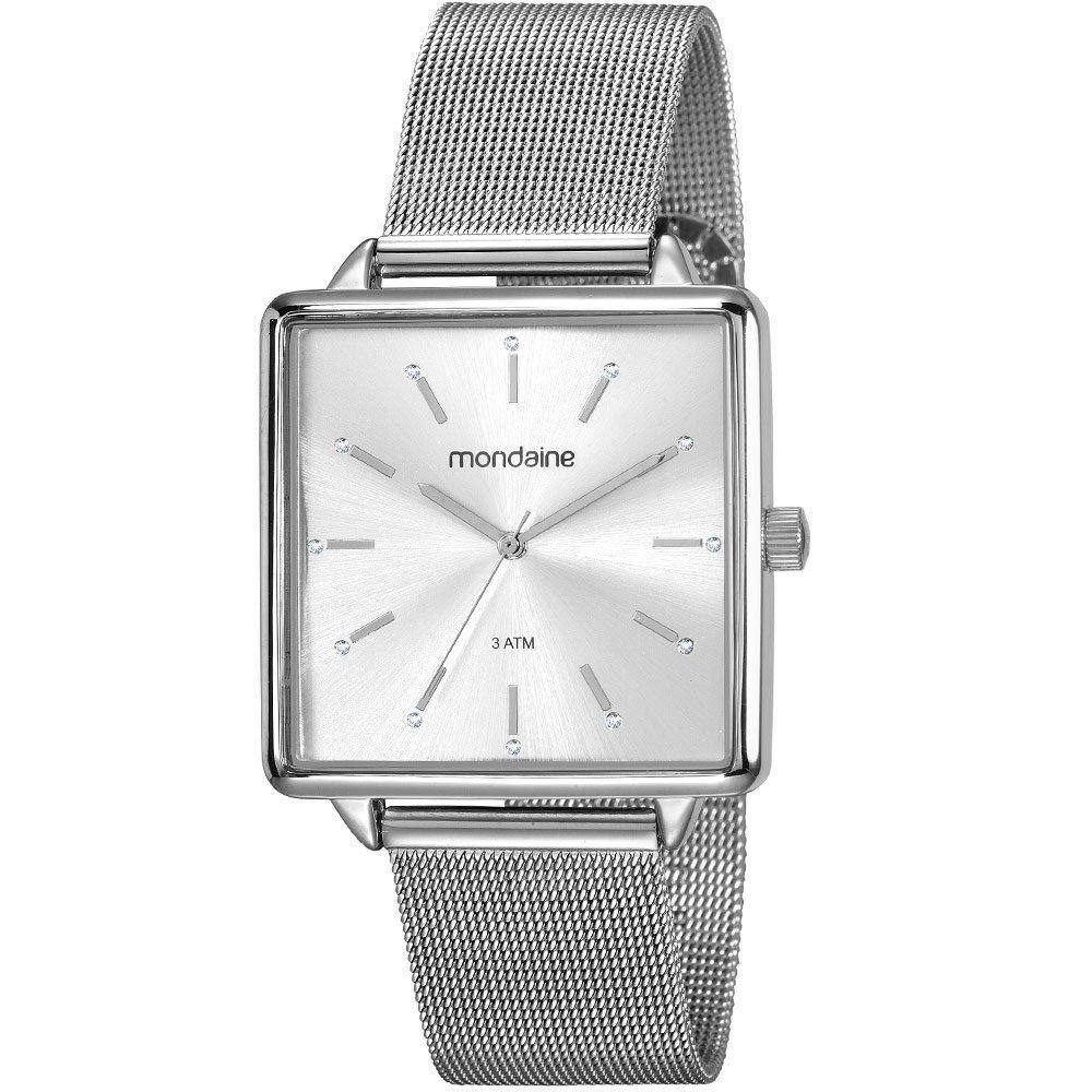 relogio mondaine quadrado masculino