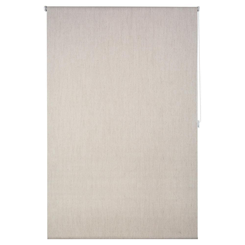 Cortina Rolô Blackout com Textura 160x165cm Bege