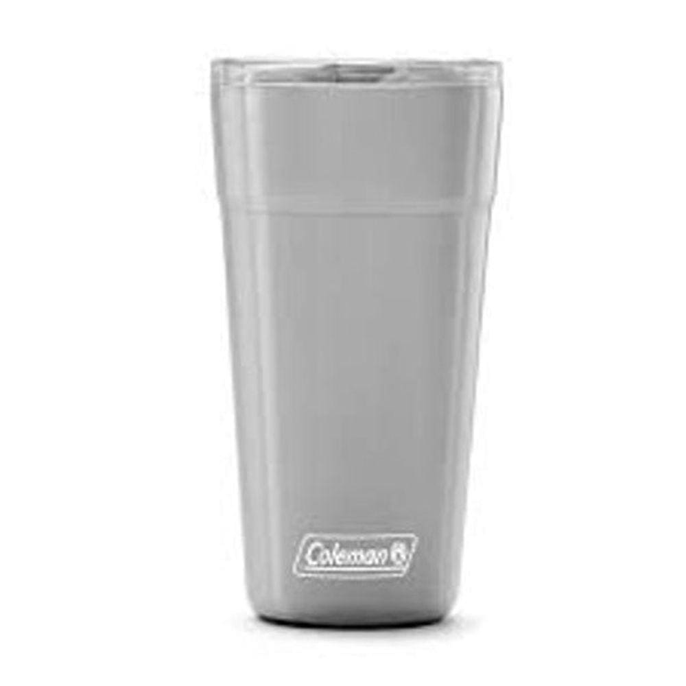 Copo Coleman Inox Com Tampa E Abridor 591Ml - Cinza