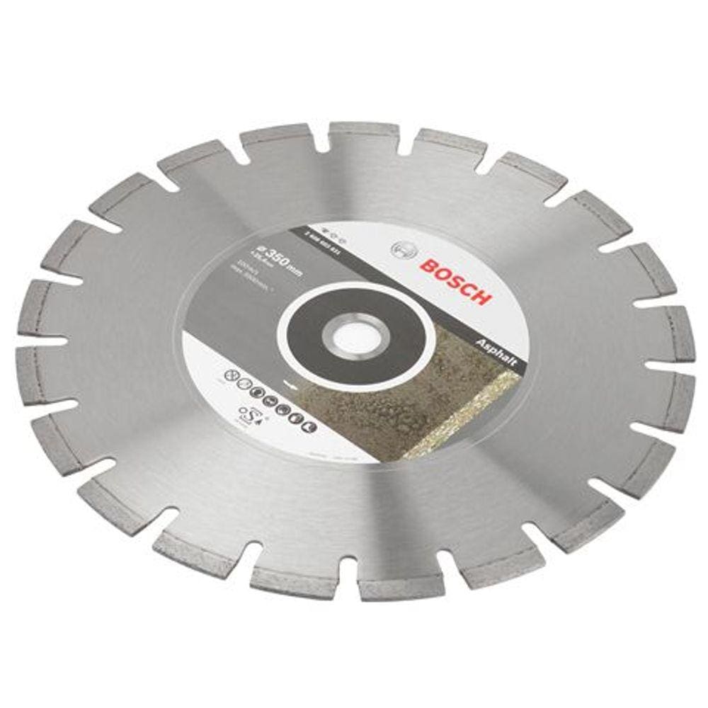 Disco de Corte Diamantado P/ Asfalto 350Mm X 25,4Mm - Bosch REF