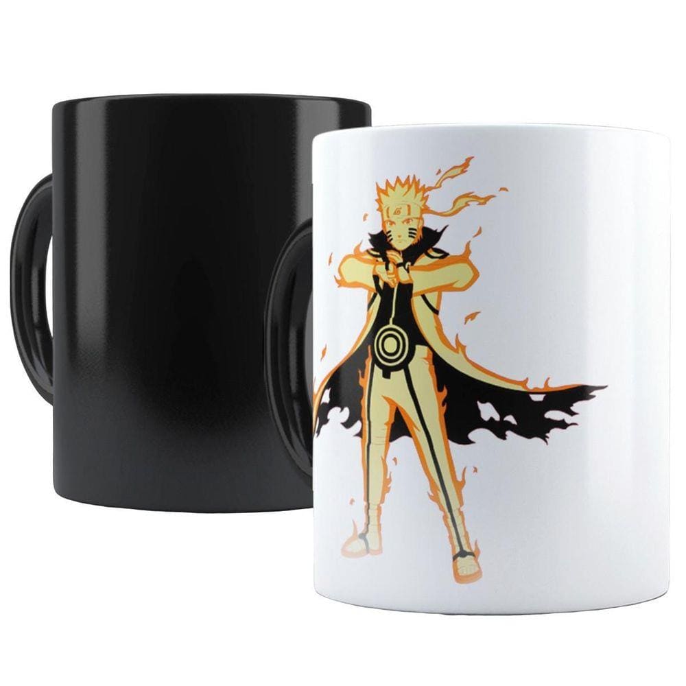 Caneca Mágica Naruto Anime Termossensível Modelo 4