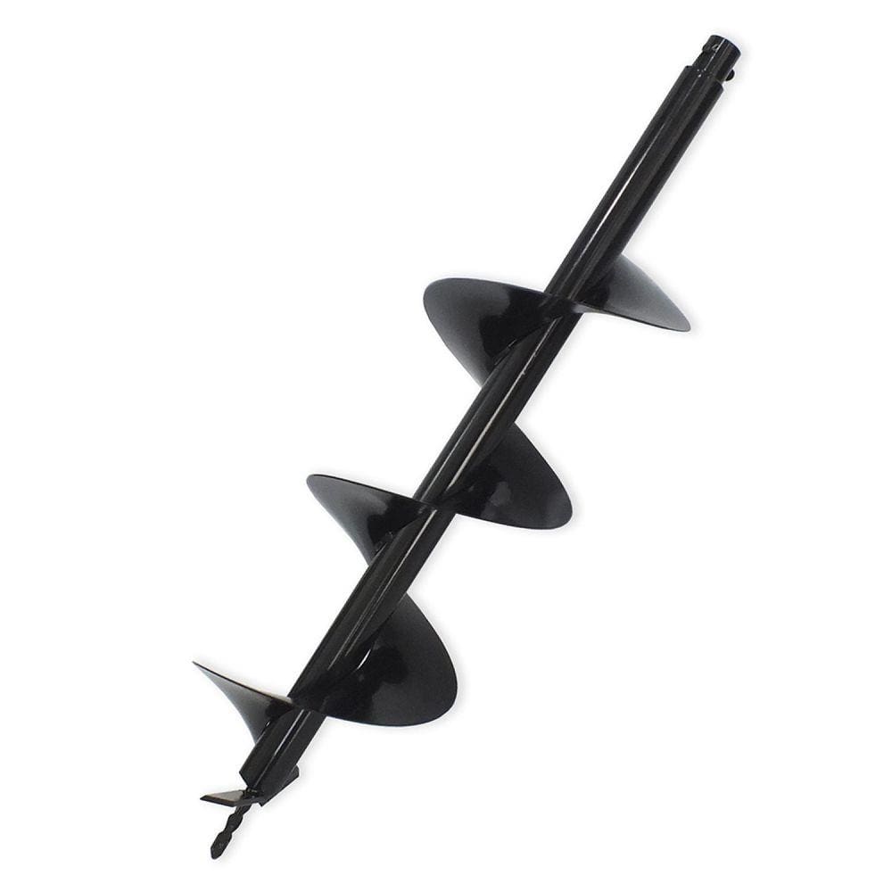 Broca 80 x 30cm com Pino Trava para Perfurador de Solo Vulcan Preto