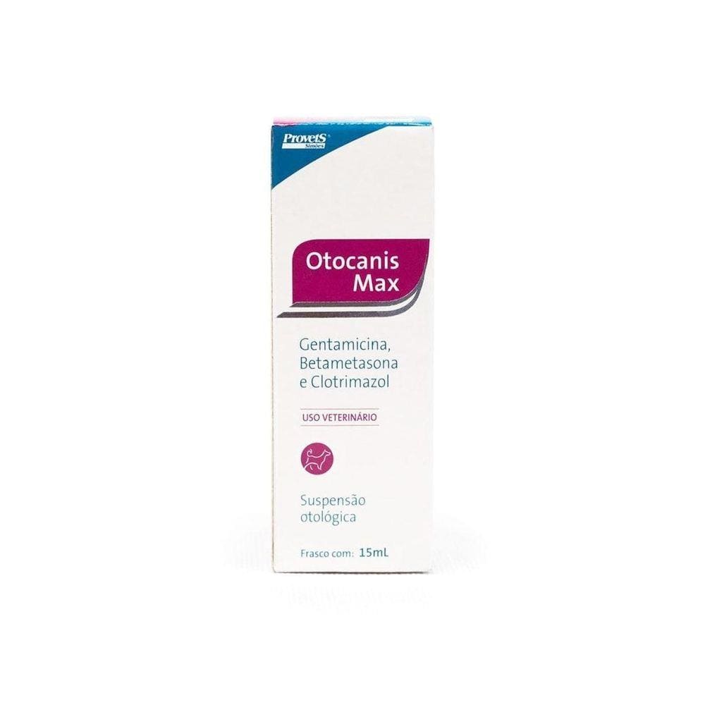 Tratamento Otológico Otocanis Max 15 Ml