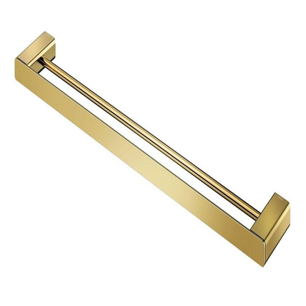 Toalheiro Barra Duplo Docol Flat 1013743 Ouro Polido