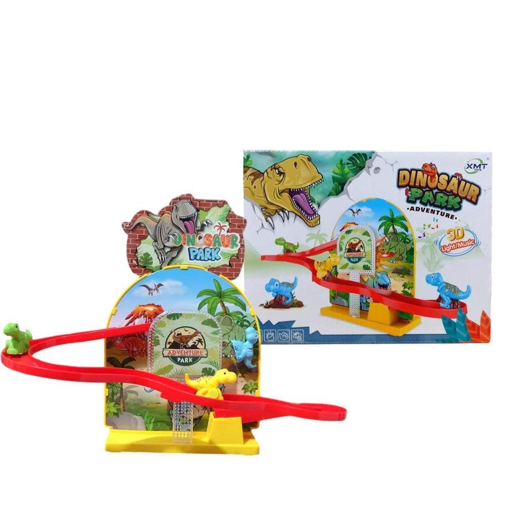 Pista Escorregador Dinossauro Park Adventure Led  Sonoro